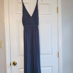 Elegant Open Back Maxi Dress